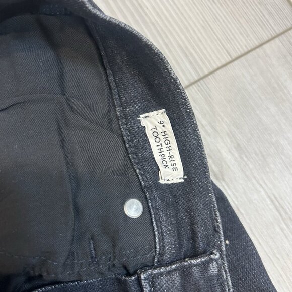 J.Crew denim jeans toothpick Size 27 dark wash skinny STYLE#H2651 - Picture 6 of 12